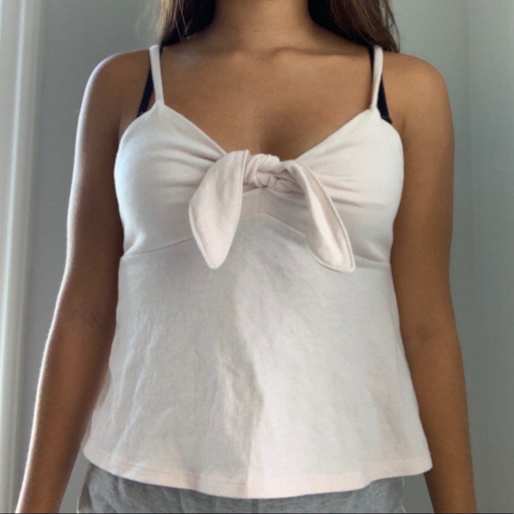 Forever 21 Light Pink Tank Top-Size S